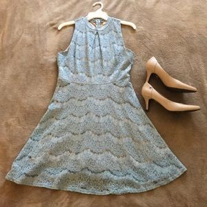 Beautiful blue summer dress